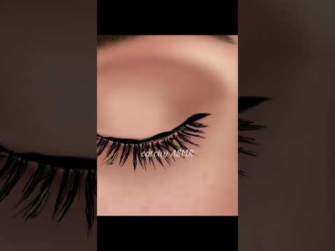 ASMR Eye infection Treatment, Eyelash stuck in eye,eye stone removal#animation#asmr#makeup#trending