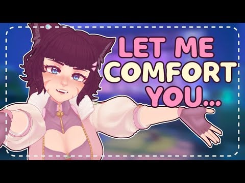 ꒰ASMR꒱ 🐾 Catgirl Comforts You Through the Storm 🌧️💤 Soft Whispers & Cosy Tingles