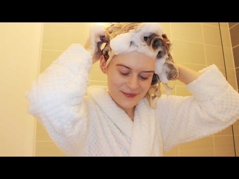 REAL ASMR hair wash | Shampoo lather + scalp massage 🚿