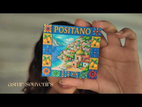 ASMR mostrando mis souvenirs de viaje ✈️