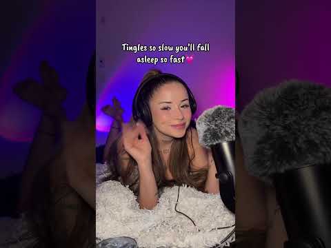 Tingles so slow you’ll fall asleep so fast💓 #asmr #asmrshorts #asmrvideo #tingles #tinglesounds