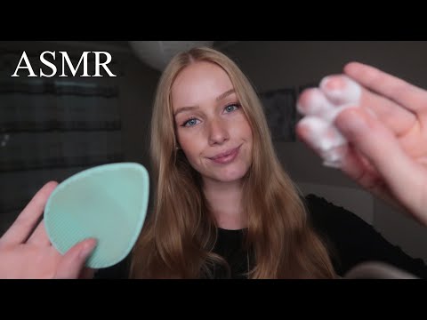 ASMR - Ganz viel personal attention - Ich kümmere mich um deine Haut 👁👄👁|RelaxASMR