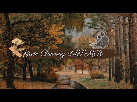 ASMR - Tapping, Gum Chewing 💤 (skincare) #tapping #asmr 