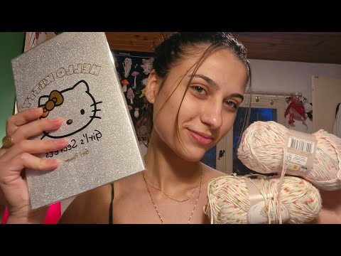 ASMR PRESENTINHOS QUE GANHEI🎁✨️