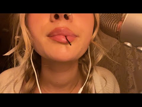 ASMR | Don’t click unless you like nibbling mouth sounds!👄