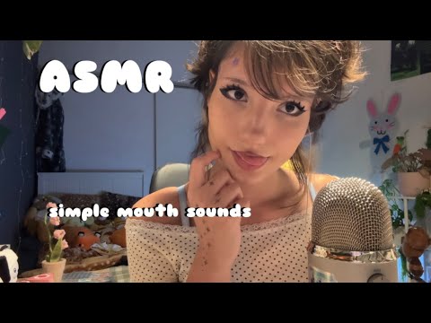 𑣲ASMR || simple mouth sounds 👄 