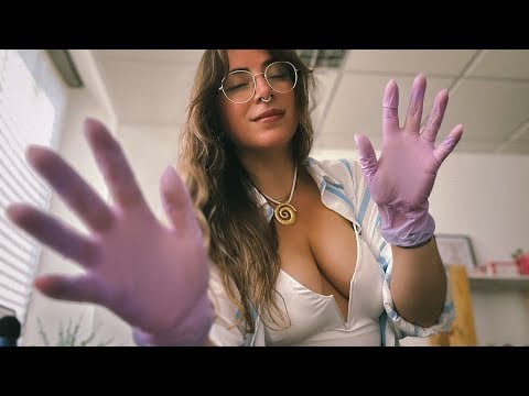 ASMR deep NEW latex gloves sounds💜