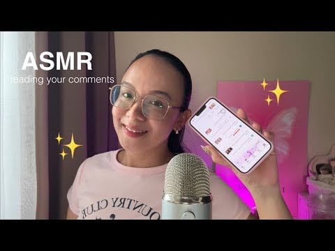 ASMR Reading Your Comments 