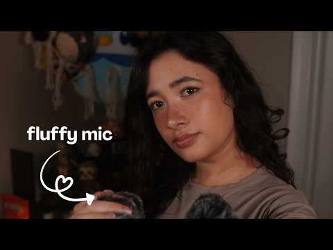 ASMR fluffy mic scratch & massage ✨ (ultra soft and tingly)