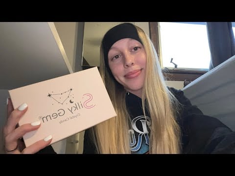 ASMR eating edible CRYSTAL CANDY ✨mukbang with crunch eating sounds