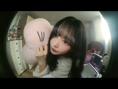 님들이 좋아하는 고양이 쿠션 ASMR🐱 | 방에서 혼자 노는 인간 관찰하기💕