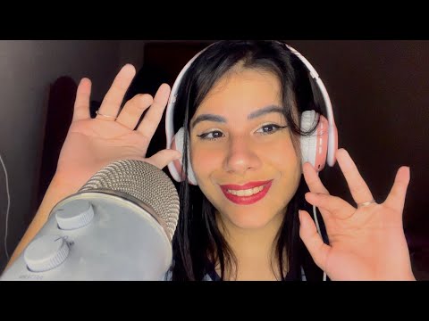 ASMR| Sons de boca com Mãos na tela #asmr #sonsdeboca