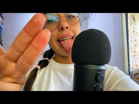 ASMR ESPAÑOL // SP1T P41NT1NG SUPER INTENS0 con EXTRA de B4B4S.