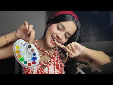 Need a Little Color in Your Life? 🎨FACE PAINTING ASMR