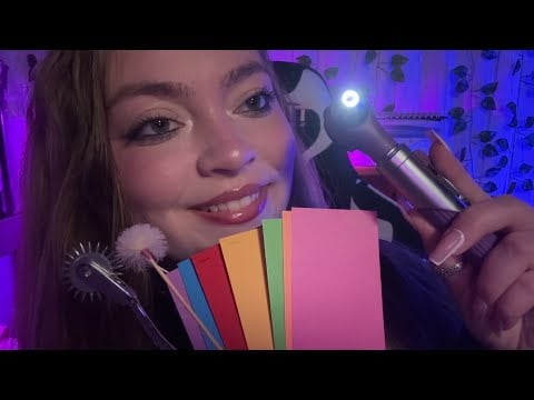 ASMR Cranial Nerve Exam & Physical Checkup (tingly Roleplays) 👩‍⚕️💤
