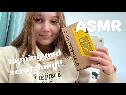 A S M R | box tapping and scratching