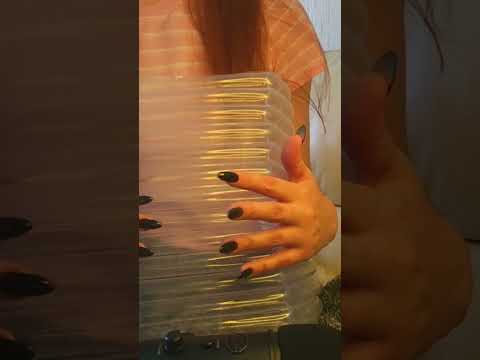 ASMR plastic