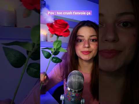 pov : Ton crush t'envoie un message #asmr #shorts #pov #crush