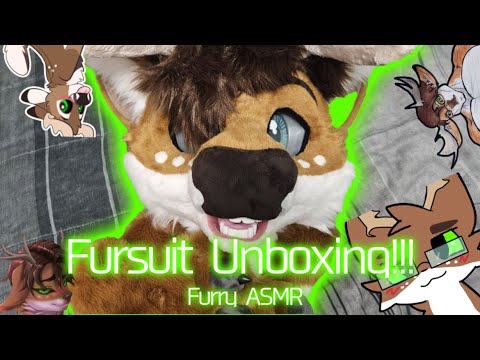 [Furry ASMR] Fursuit Unboxing | Fursuit ASMR