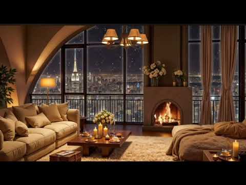 Relaxing Luxury Cozy Date Night Jazz Music Ambient Sounds