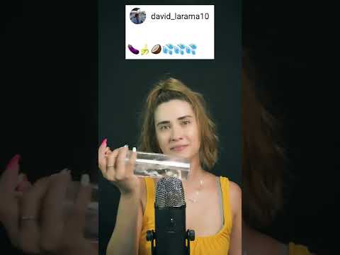 ASMR EMOJI CHALLENGE #shorts
