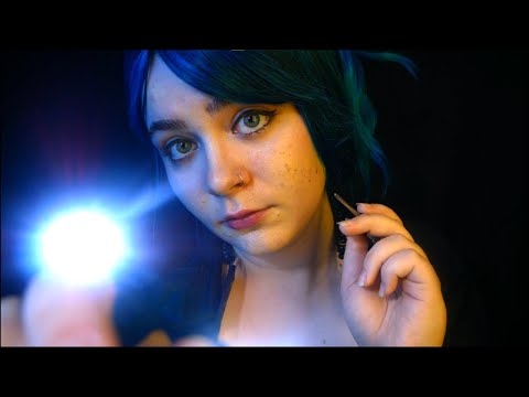 Cyberpunk Fixing You ASMR 🛠 Testing, Measuring, & Upgrading Your Eyes 🖤 Sci-Fi Collab w/ Miss Chloe