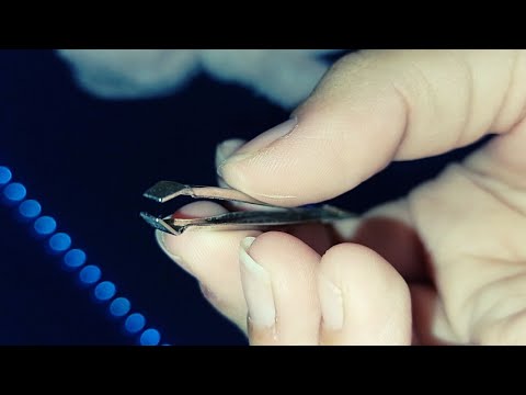 ASMR- FAZENDO SUA SOBRANCELHA/Camera touching/toque na tela/hand movements