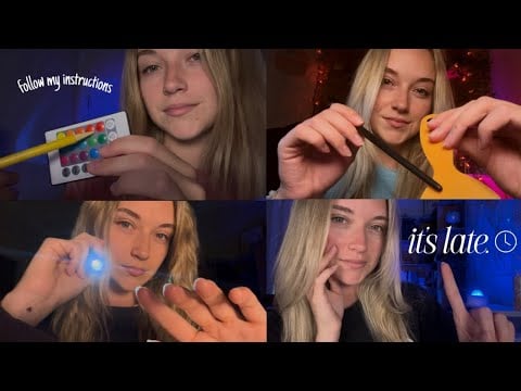 2+ Hours Follow My Instructions ASMR for Deep Sleep😴🌙 [Compilation]