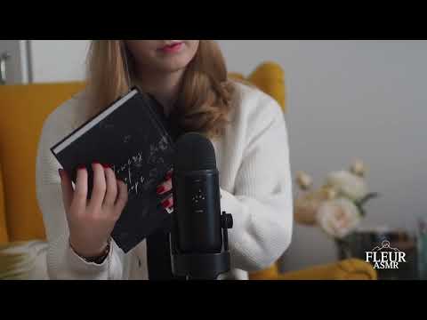 tapping on velvety book cover