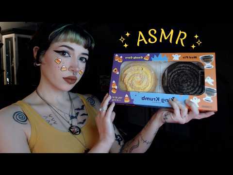 ASMR Trying Special Halloween Cookies | Eating Sounds, Whispering