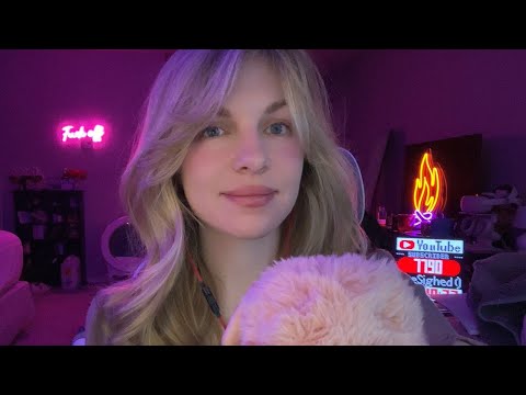 ASMR Fluffy Mic Scratching No Talking