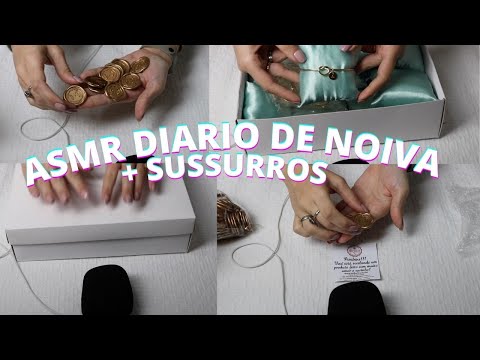 ASMR DIARIO DE NOIVA #3 -  Bruna Harmel ASMR