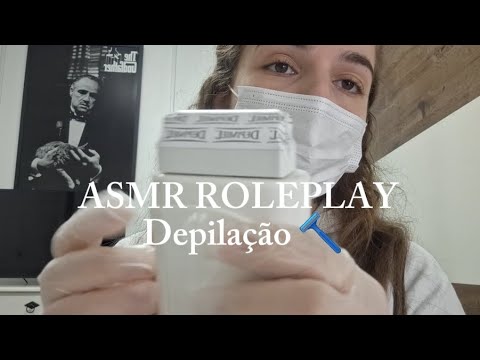 ASMR ROLEPLAY | Te depilando com cera 🙋🏼‍♀️
