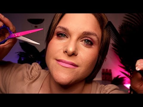 The MOST Immersive ASMR Haircut So Far This Year!