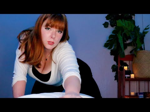 ASMR | Inappropriate POV Full Body Massage (masseuse sits on you!)