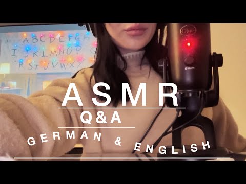 [ASMR Q&A] in 2 different languages  -only whispering 😴