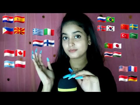 ASMR "Expensive" in 35+ Different Languages with Mouth Sounds