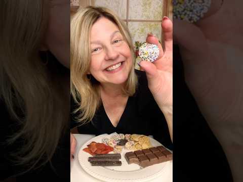 Sampling My Trader Joe’s Snack Plate 😋💝 #asmr #traderjoes #eating #snackplate ✨