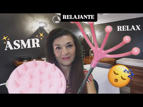 ASMR ✨ Cosquillas cerebrales ✨ atención personal para dormir 😴RELAJANTE🎧🔊