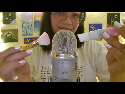 os MELHORES GATILHOS de ASMR no MICROFONE 🎤💖