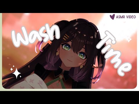 Your Fairy Waifu Cleans You! 🌙 #asmr #triggers  - DaChickTries