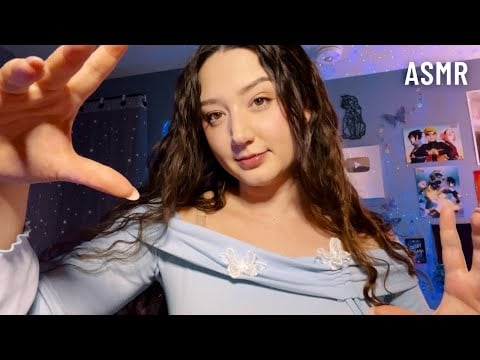 ASMR FAST HAND SOUNDS & ENERGY PULLING *Fabric Scratching*