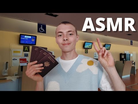 ASMR FR: Roleplay🧳tu pars en vacance🧳(on fait l'enregistrement)