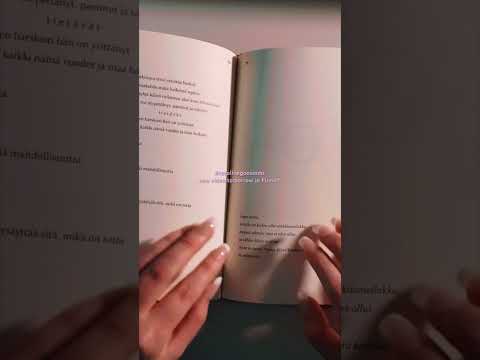 #shorts #asmrsuomi #clickywhisper #unintelligiblewhisper #inaudible #asmrreading #asmrfinnish
