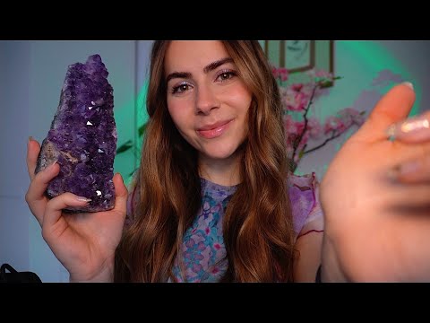 ASMR mit Crystals | Entfernen von Negativer Energie vor dem SCHLAFEN gehen