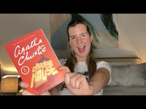 ASMR | Read with Me *soft spoken* ASMR Apple Book Club (Crooked House by Agatha Christie)