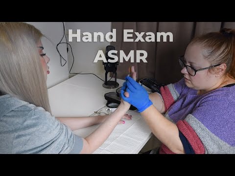 * ASMR * Hand Exam / REAL PERSON / Medical ASMR / Doctor check up / Unintentional