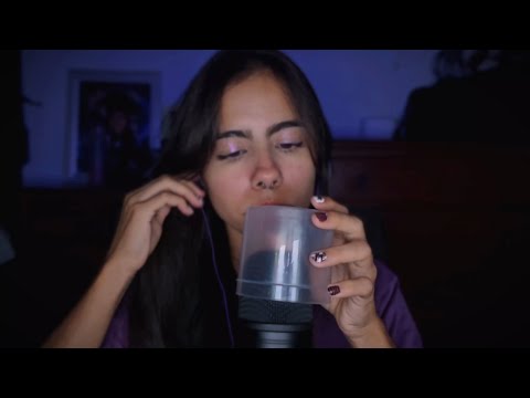 ASMR NO TALKING - 6 triggers em 1 minuto (tapping, sons de boca e +)