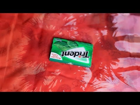 Trident Gum Chewing ASMR Chewy Sounds