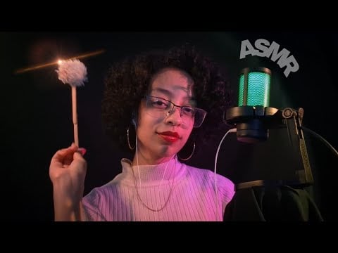 ASMR | LIMPANDO SUA MENTE ✨️ - descanse com sussurros, gatilhos visuais e sons de boca